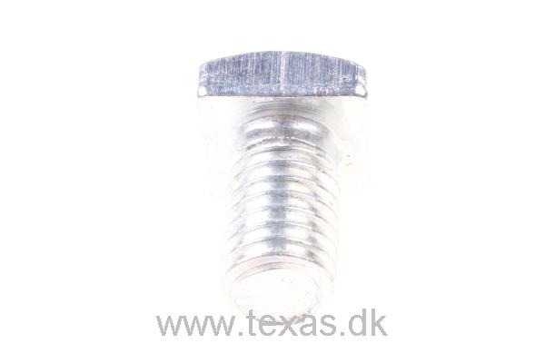 Texas Bolt med firkantet hoved M8x12