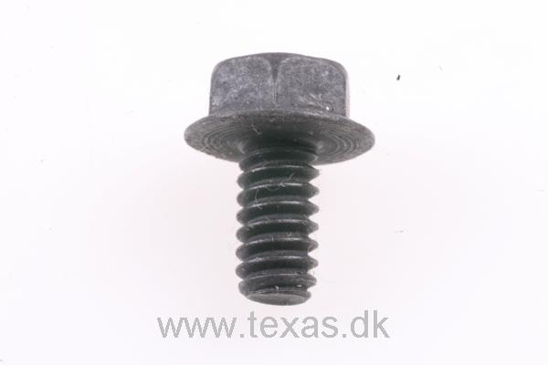 Texas Flangebolt sort 4.8 x 9.3