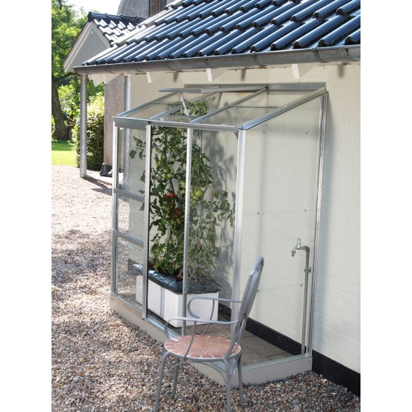 Vægdrivhus Ida 1300 aluminium