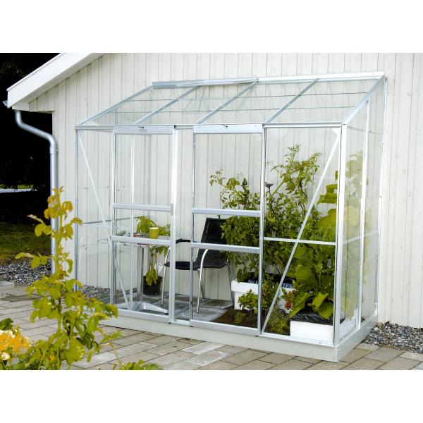 Vægdrivhus Ida 3300 aluminium