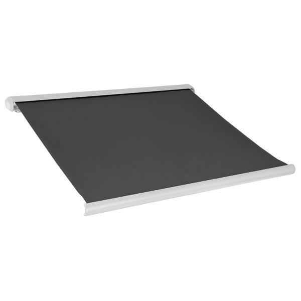 Elektrisk markise lukket 300x250cm antracitgrå/hvid