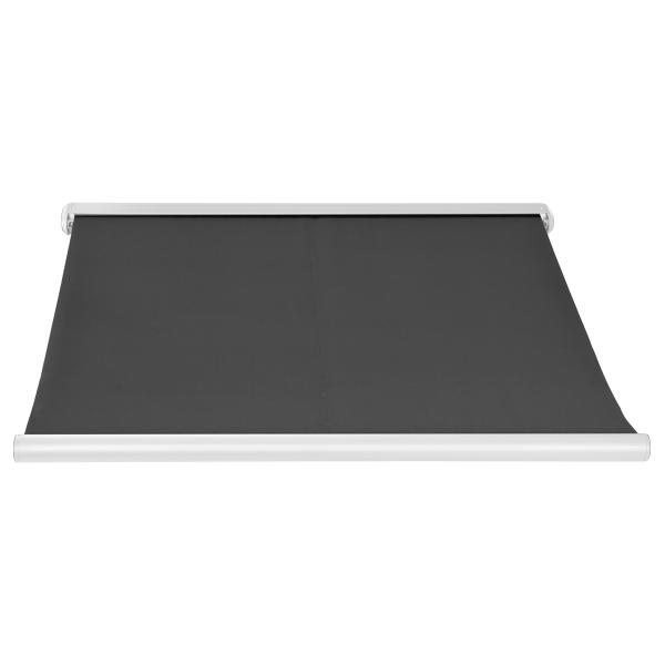 Elektrisk markise lukket 300x250cm antracitgrå/hvid