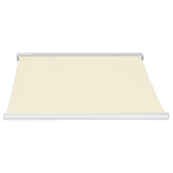 Elektrisk markise lukket 350x300cm creme/hvid