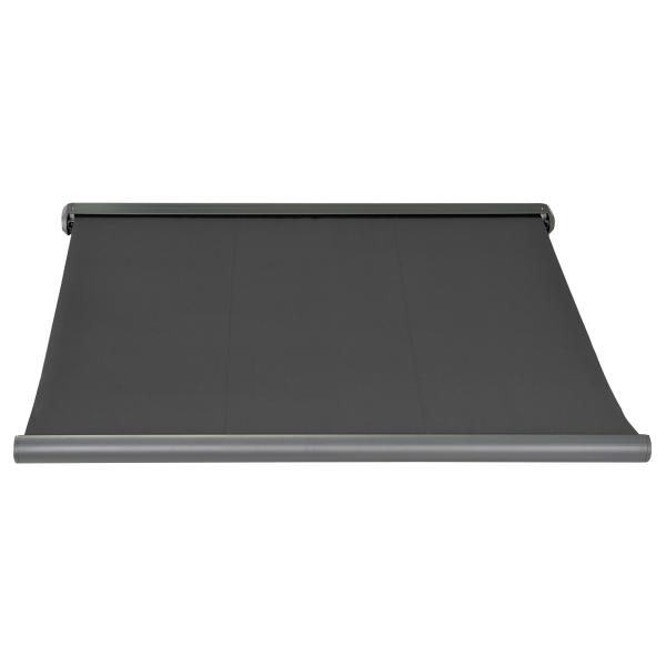 Elektrisk markise lukket 350x300cm antracitgrå/antracitgrå