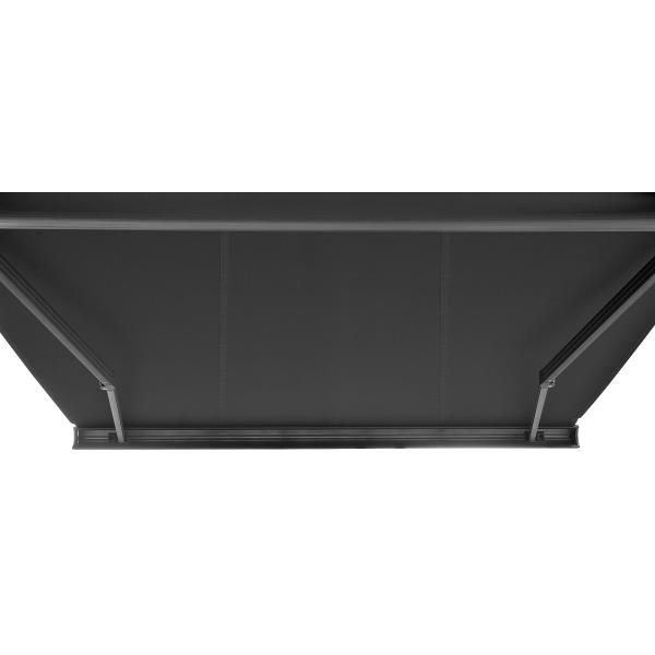 Elektrisk markise lukket 400x300cm antracitgrå/antracitgrå
