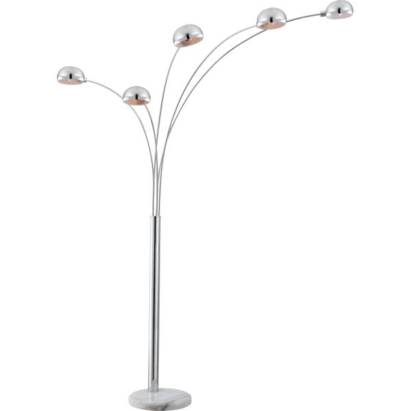 Columbia gulvlampe Krom