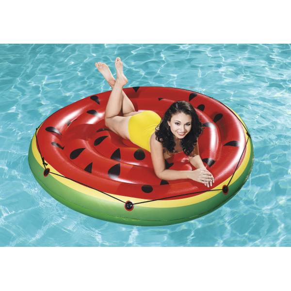 Bestway oppustelig madras vandmelon ø188cm