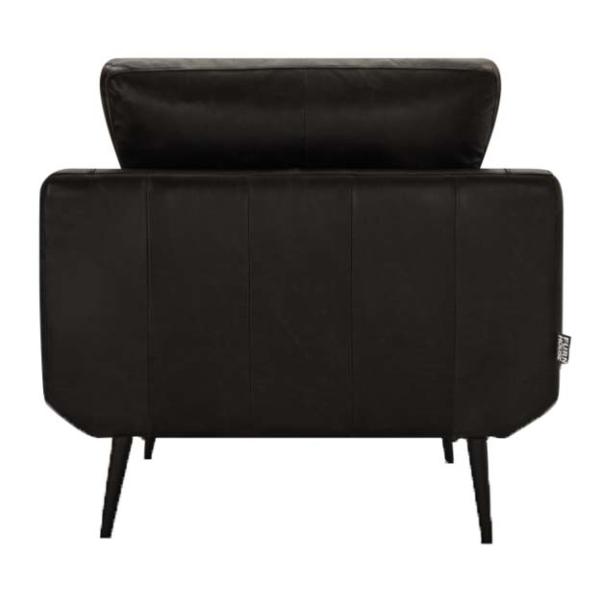 Havana 1 personers sofa læder sort
