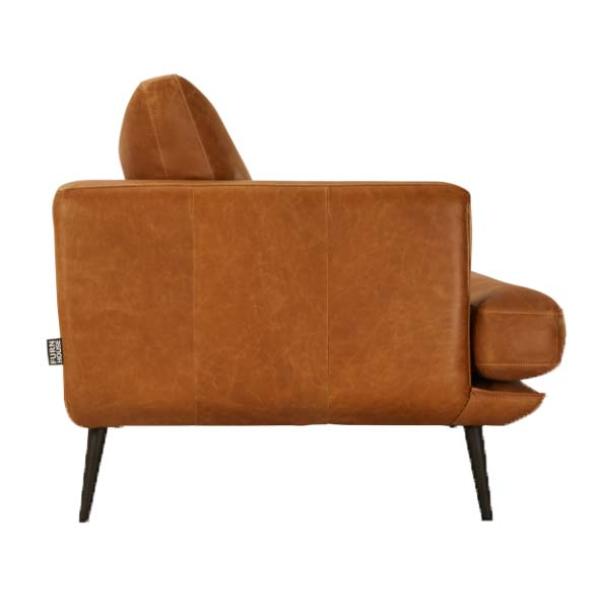 Havana 3 personers sofa læder brun
