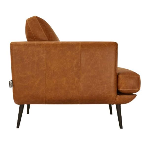 Havana 1 personers sofa læder brun