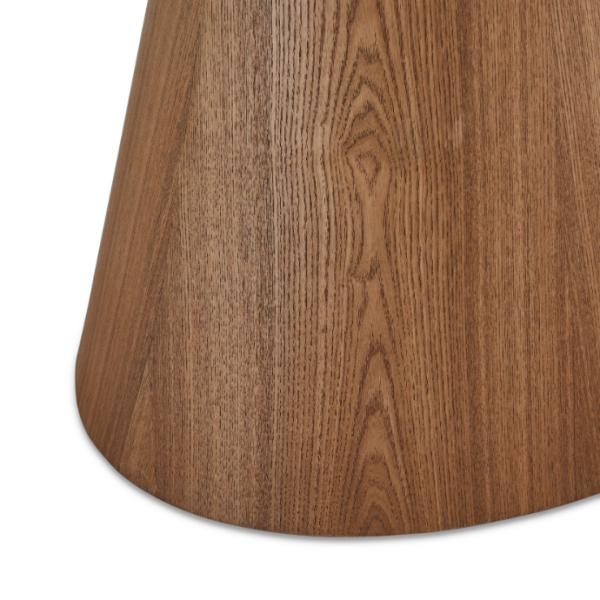 Spisebordssæt Tango oval eg/Diana teddy hvid