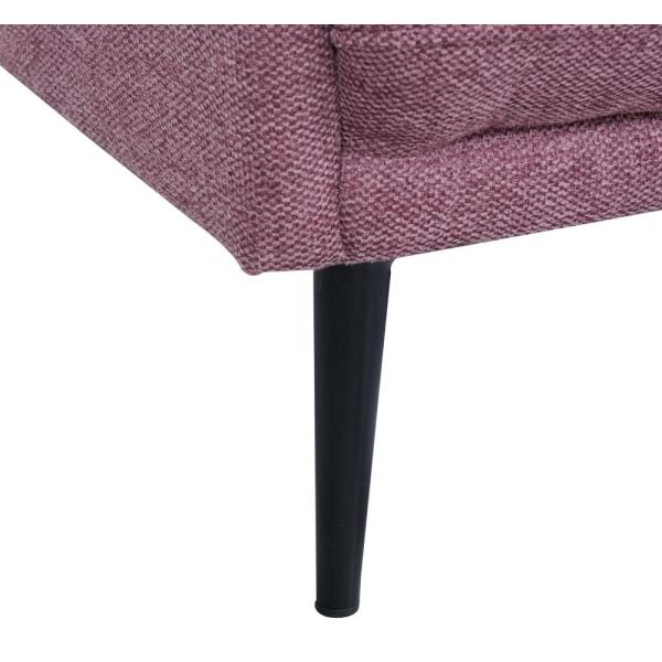 Amsterdam 2 pers. stof rosa