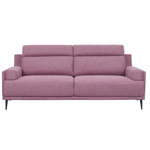 Amsterdam 3 pers. stof rosa