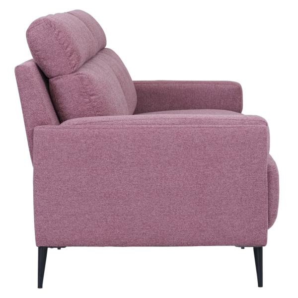 Amsterdam 3 pers. stof rosa