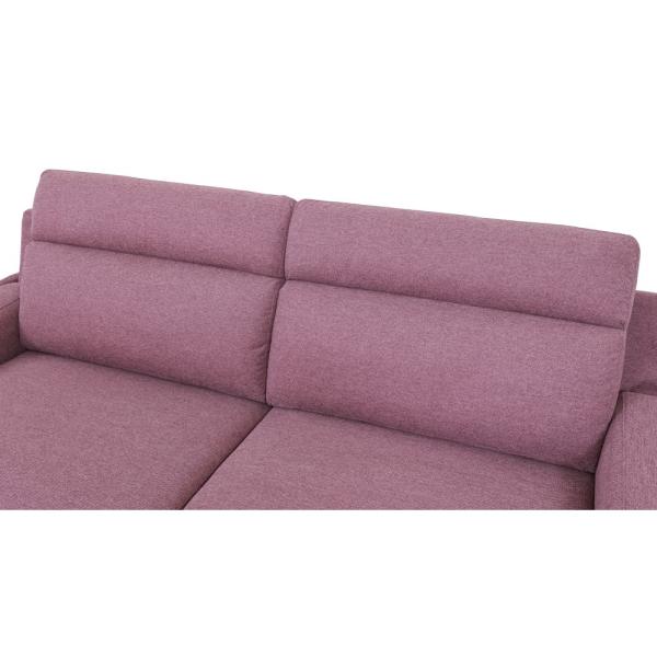 Amsterdam 3 pers. stof rosa