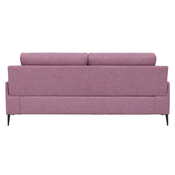 Amsterdam 3 pers. stof rosa