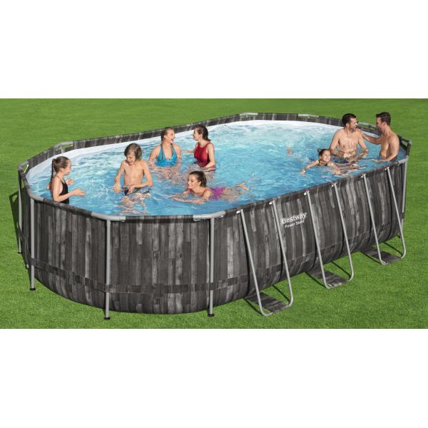 Bestway Power Steel Pool 610x366x122cm