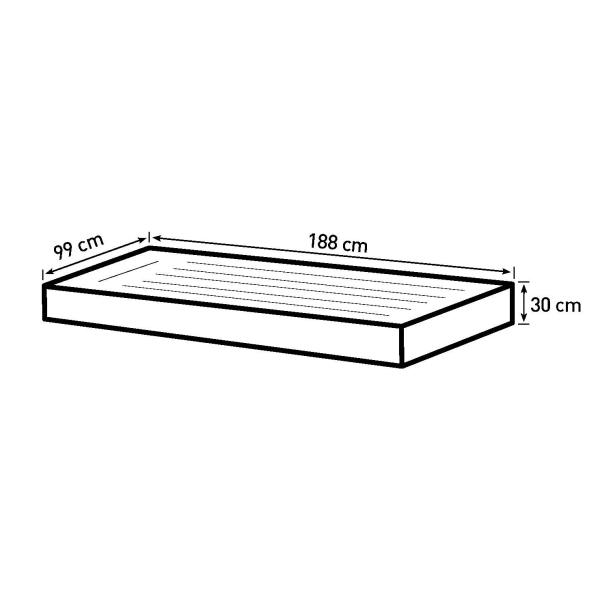 Bestway tritech twinsize 188x99x30cm