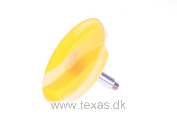 Texas Hjulnav gul f.hjul