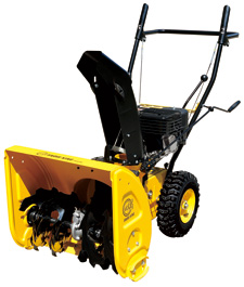 Texas benzindrevet sneslynge Snow King 565TG Billede af benzindrevet sneslynge